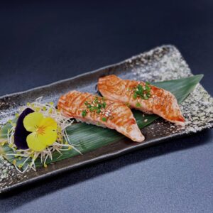 Nigiri Saumon Mi-Cuit