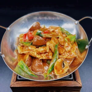 Poulet curry rouge