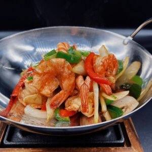 Scampi au sel et poivre